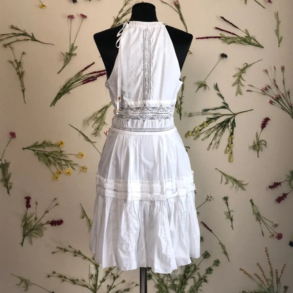 Roberto Cavalli White Lace Dress - Picture 3 of 13